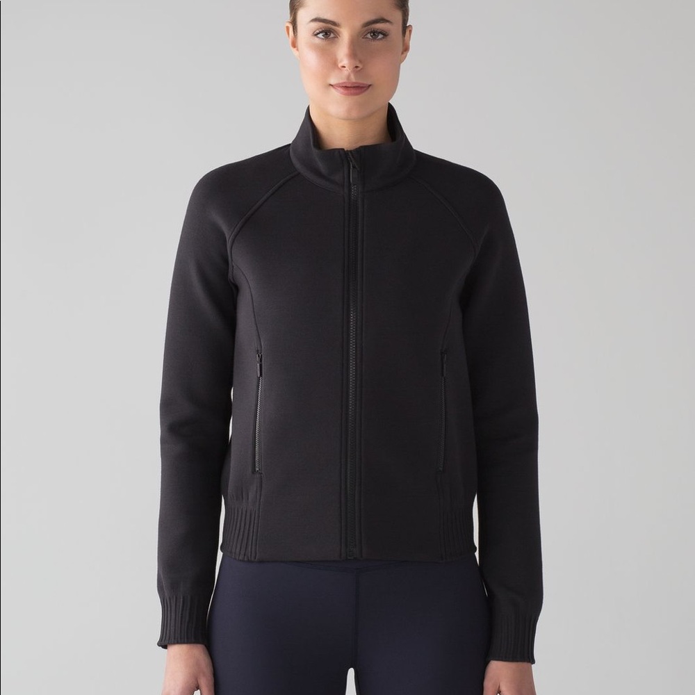 Lulu lemon NTS spacer stretch bomber jacket 4